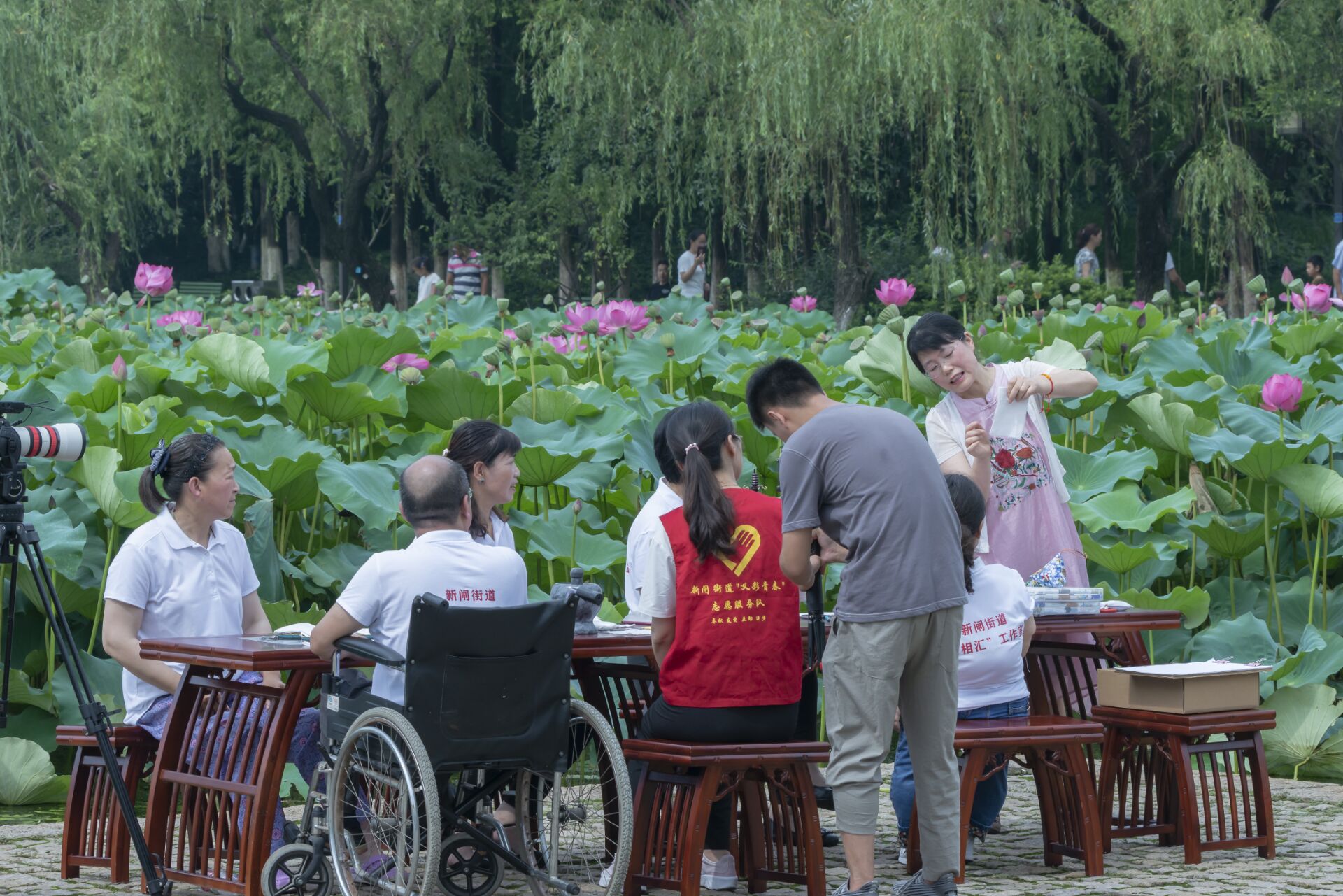 新闸助残微课